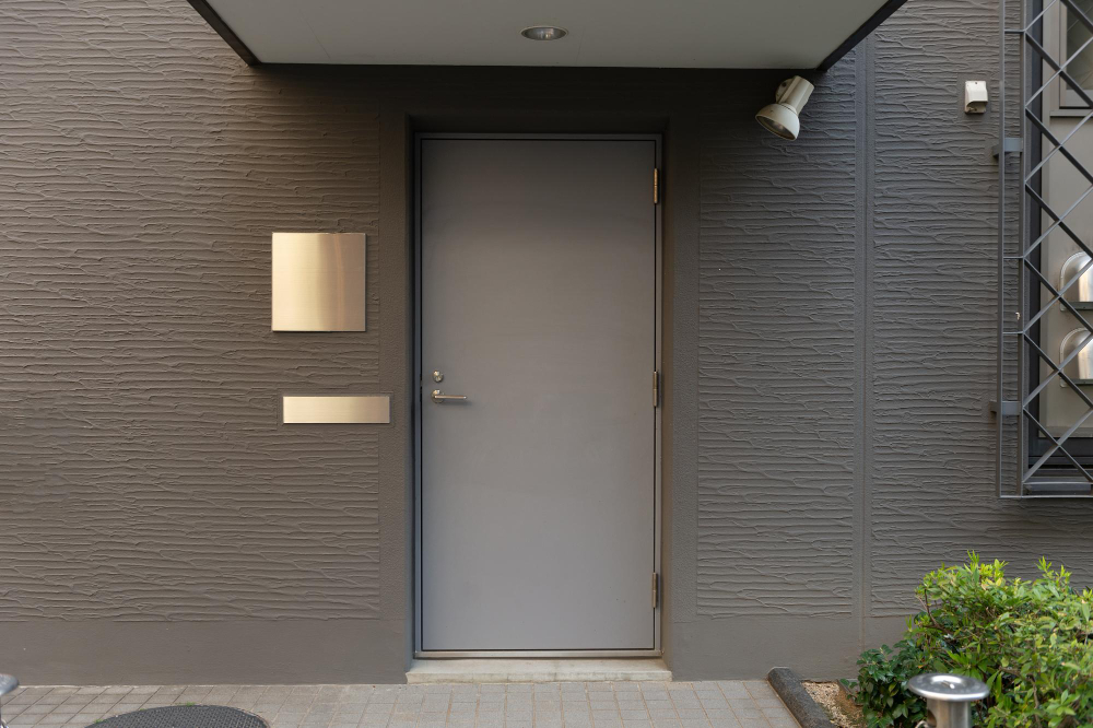 Salt Lake City Solid Steel Front Door